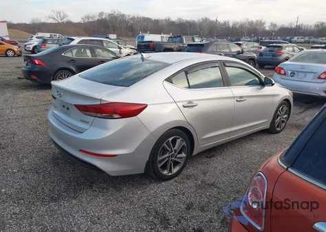 2018 Hyundai Elantra Limited from USA, damaged, VIN 5NPD84LF4JH293312